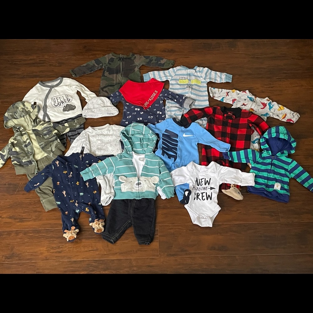20 piece NB boy clothes for $30